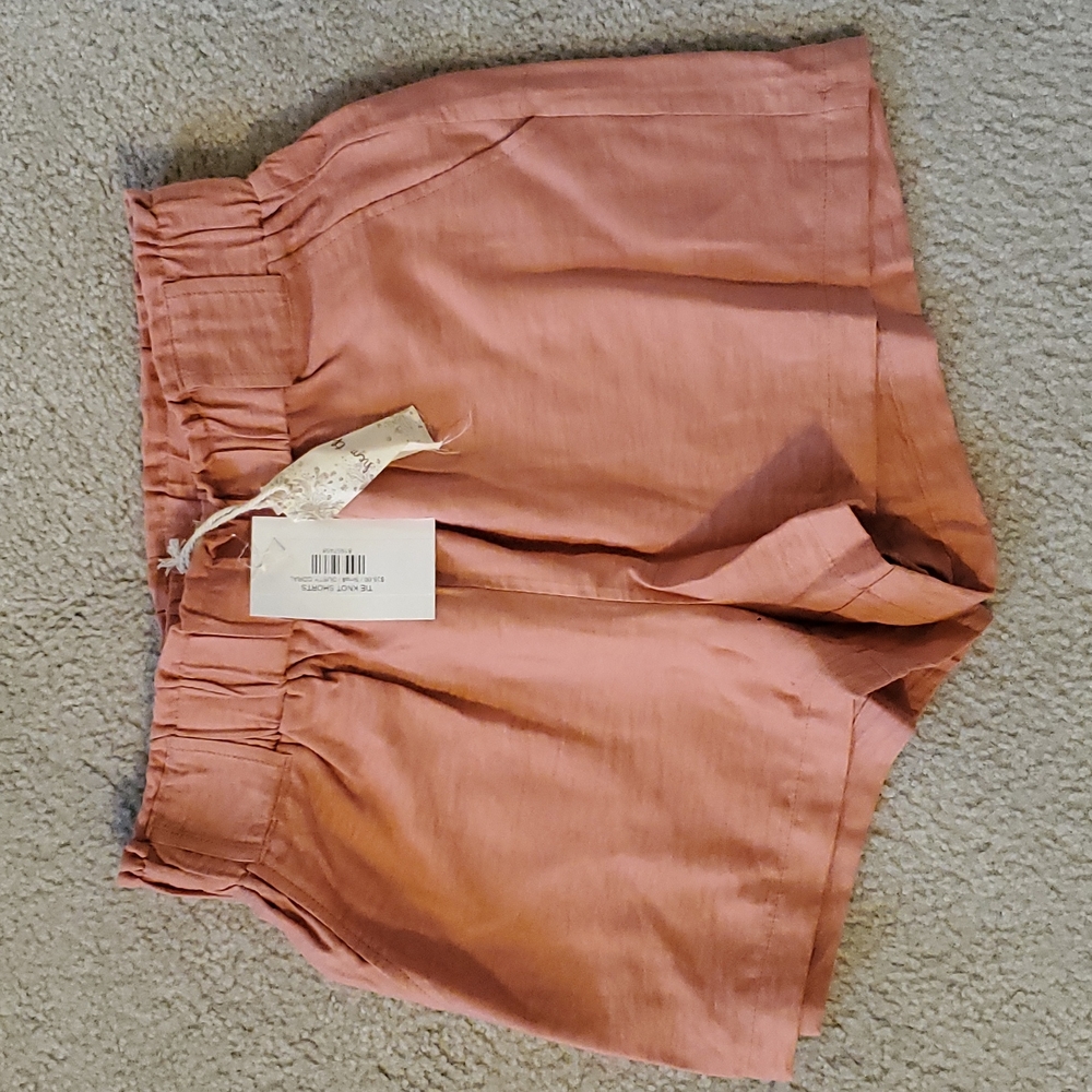 Hem & Thread Belted Shorts